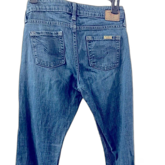 LEVI'S STRAUSS SIGNATURE PANTS JEANS SIZE 3 LONG JUNIOR - Picture 3 of 3